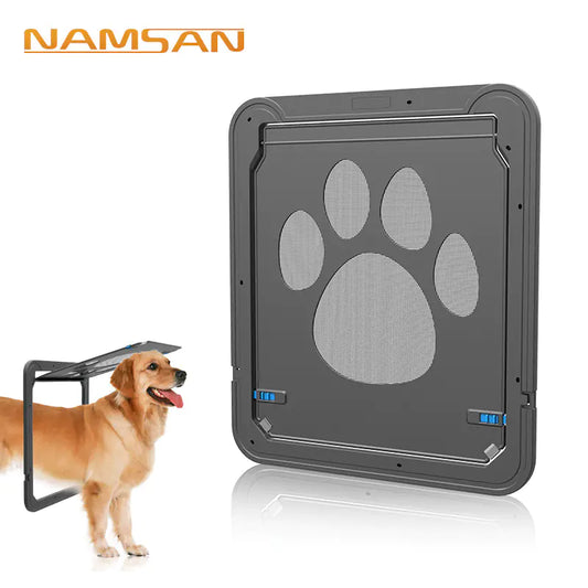 Creative Pet Door with Scratch-Resistant Design